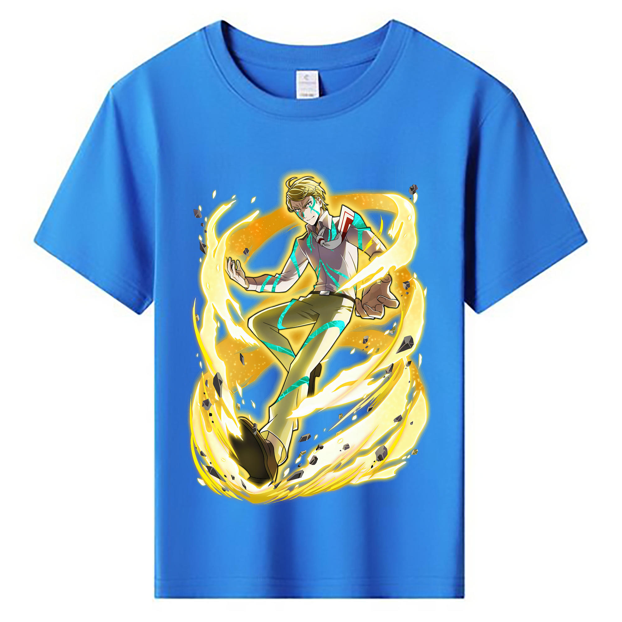 （画像用） 文豪ストレイドッグス Bungo Stray Dogs 綿100％キッズTシャツ（フロントプリント）